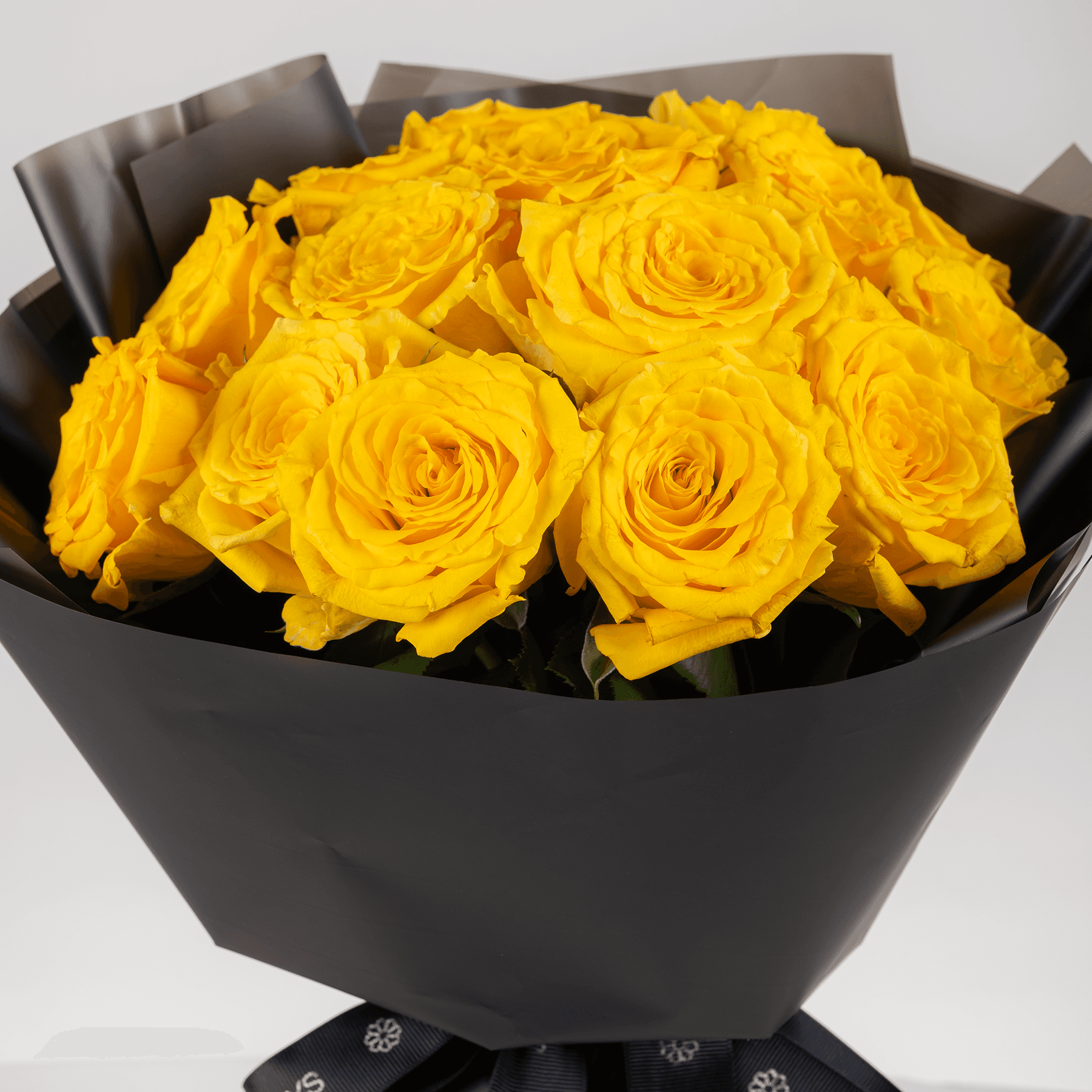 15 Yellow Roses Bouquet