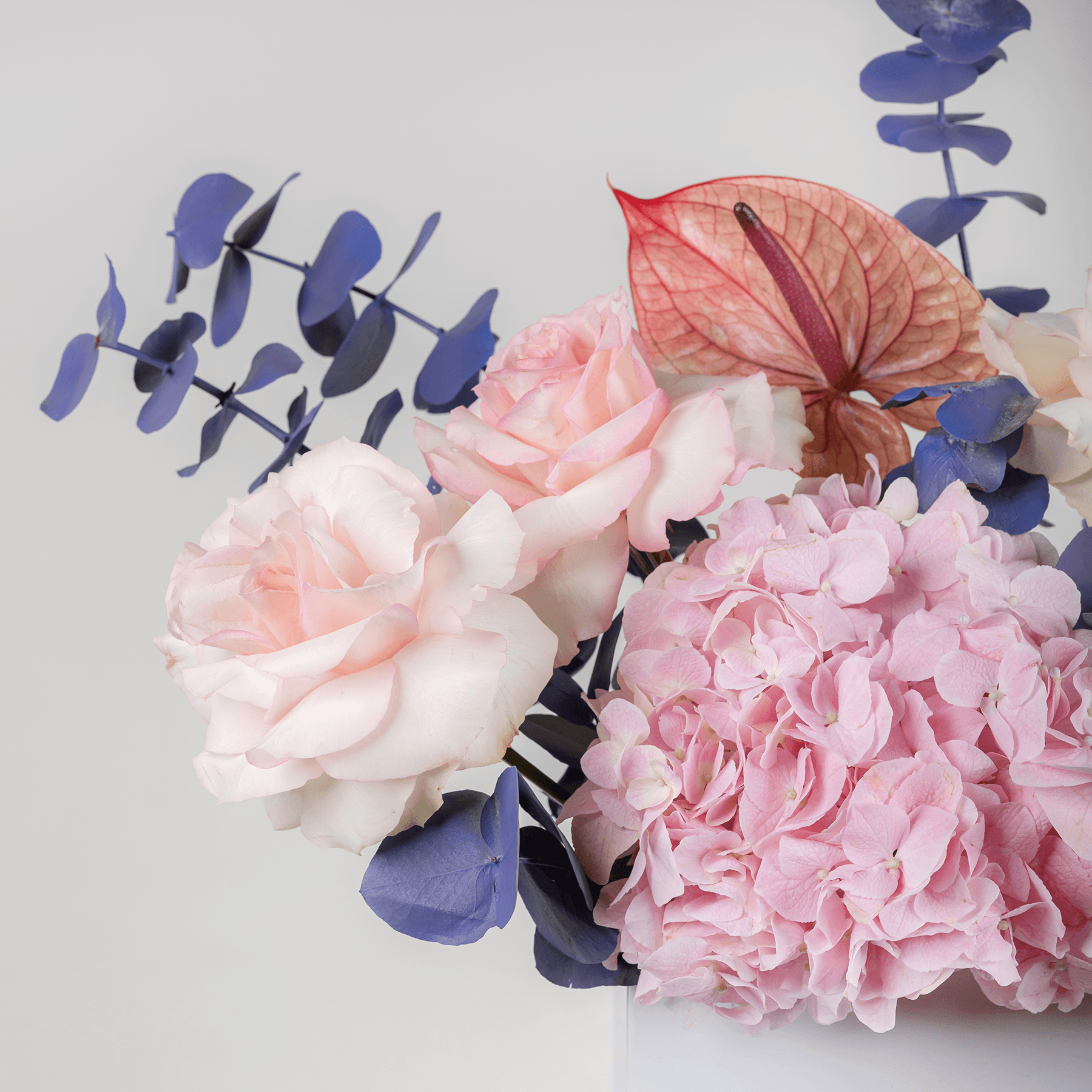 Pink Blush Bag Bouquet