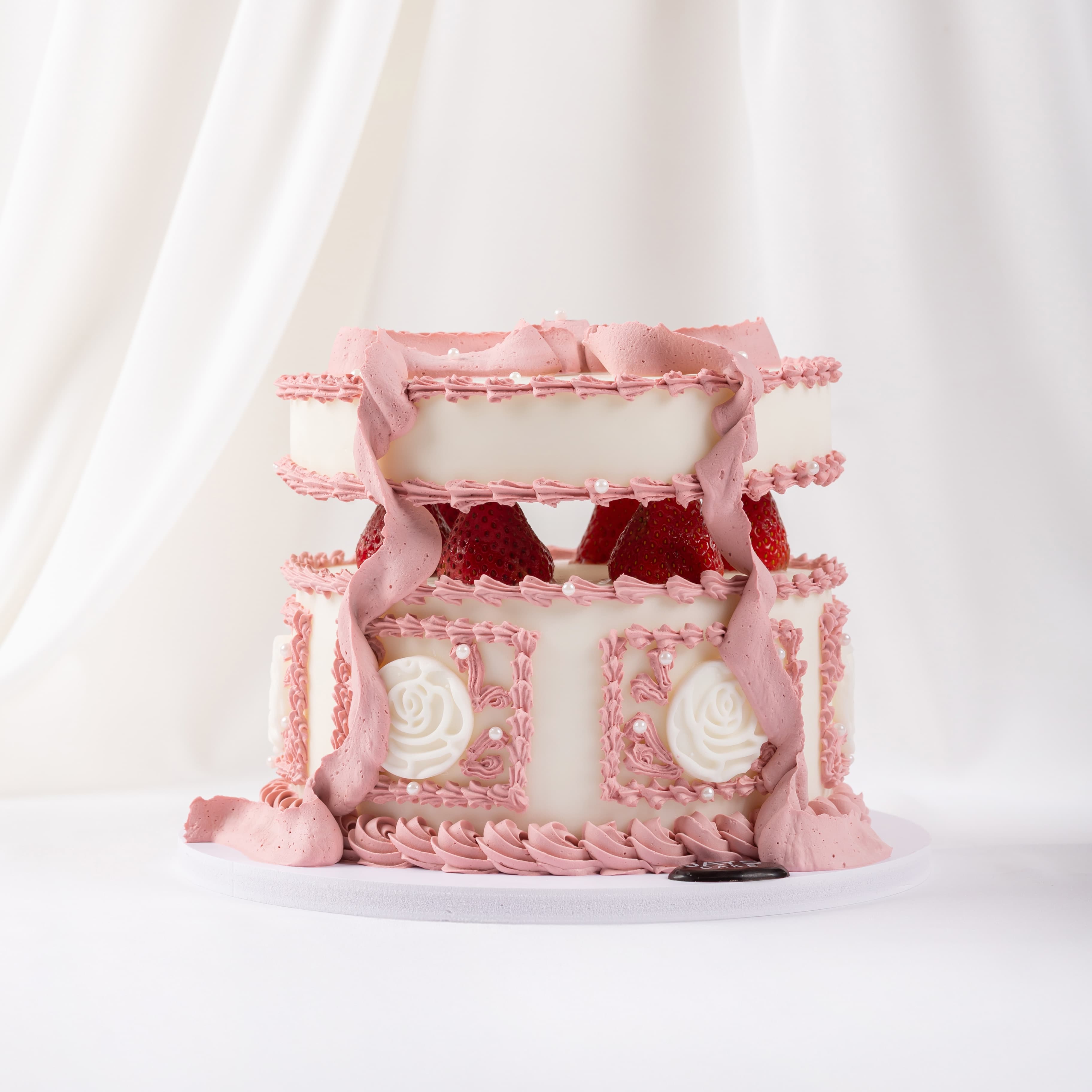 Strawberry Carousel Cake