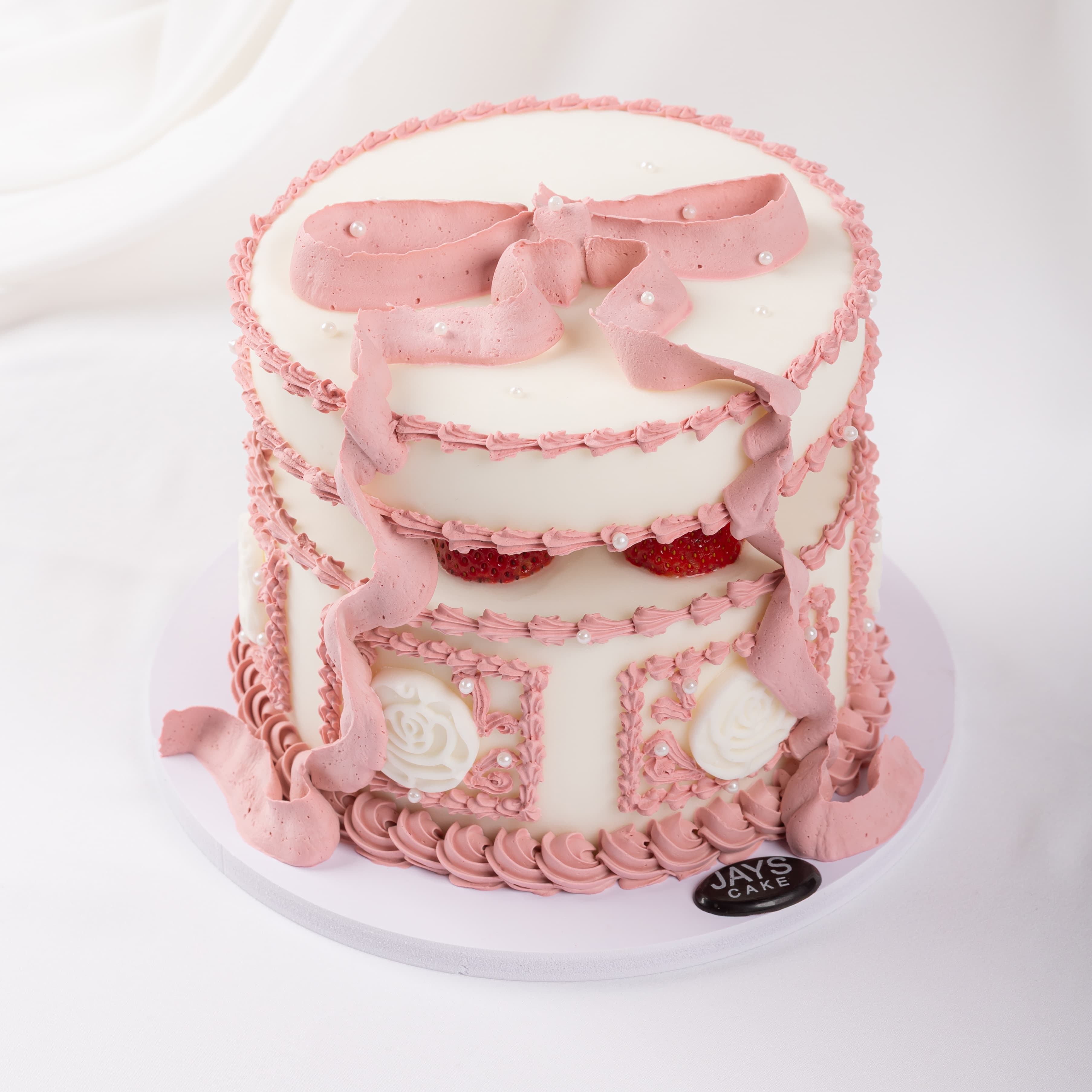 Strawberry Carousel Cake