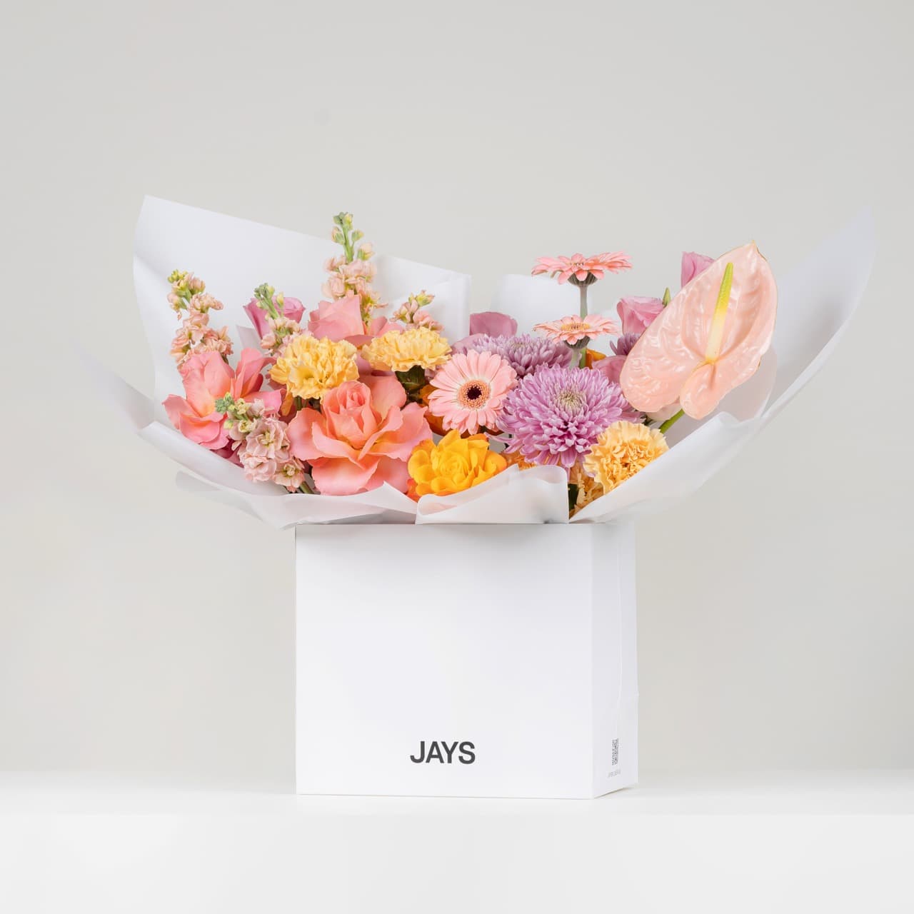 Pink Glow Bag Bouquet