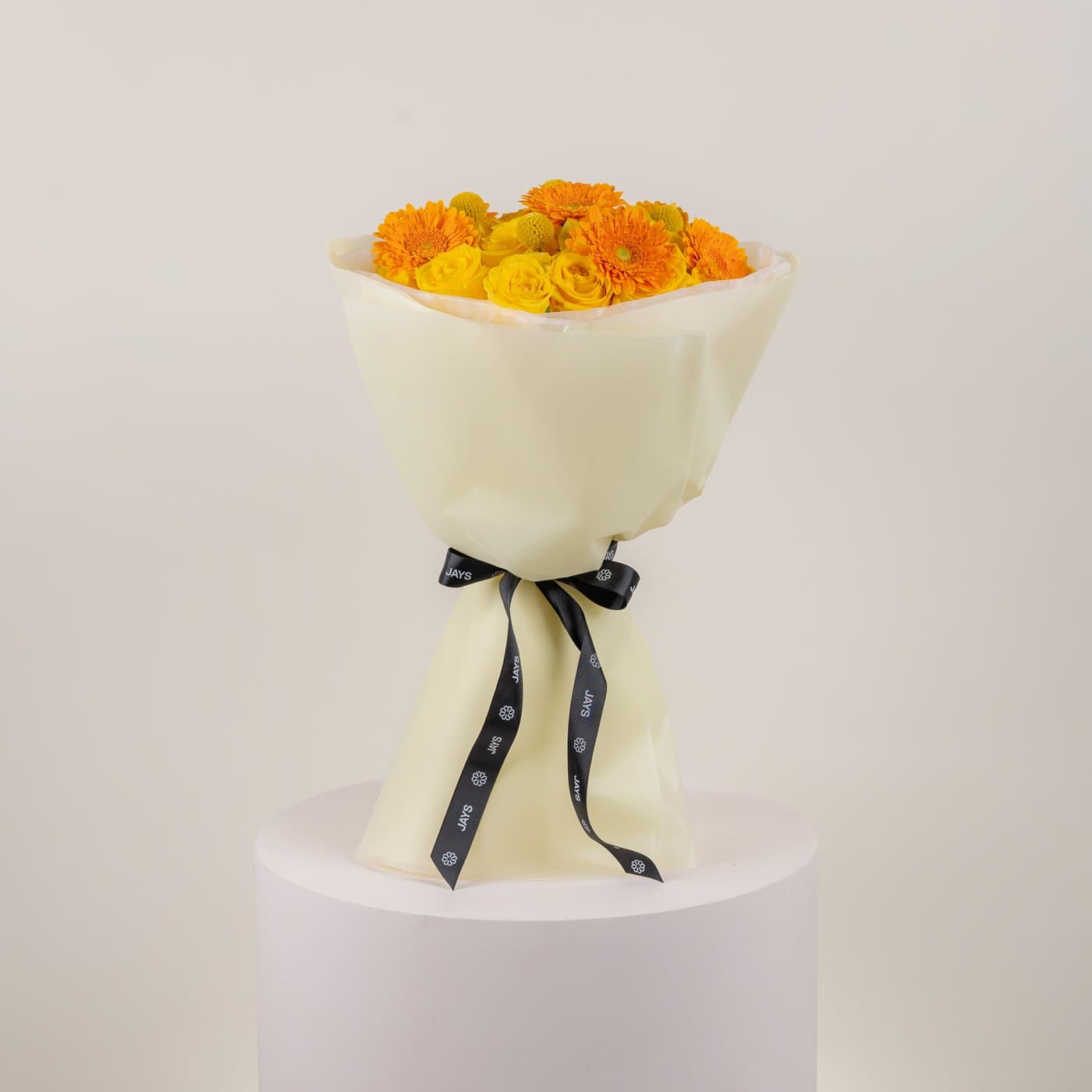 Orange & Yellow Vibrant Floral Bouquet
