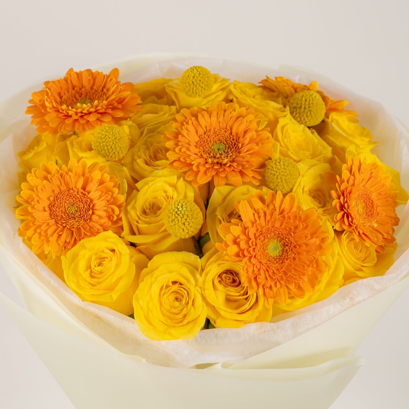 Orange & Yellow Vibrant Floral Bouquet