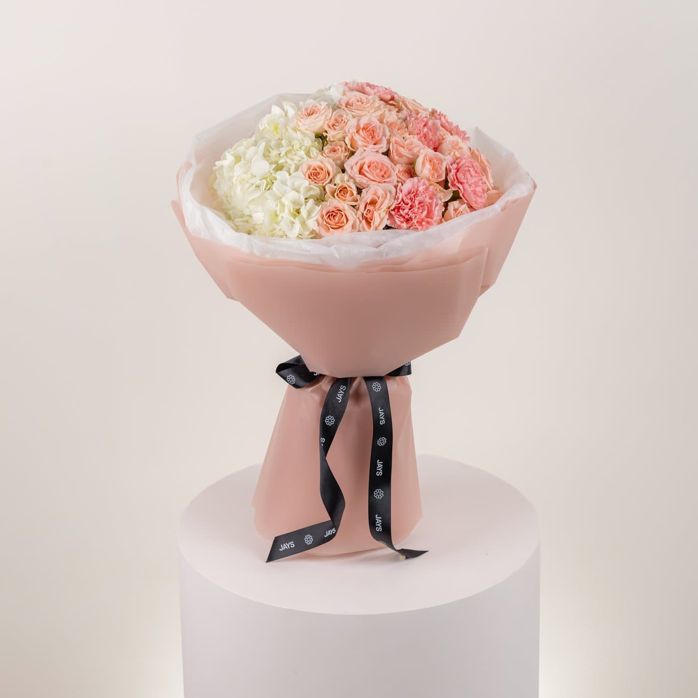 White & Pink Flower Bouquet