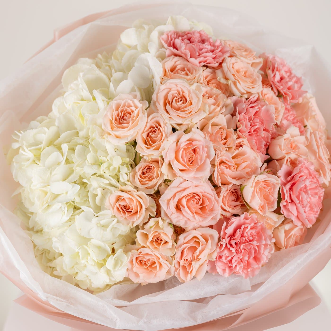 White & Pink Flower Bouquet