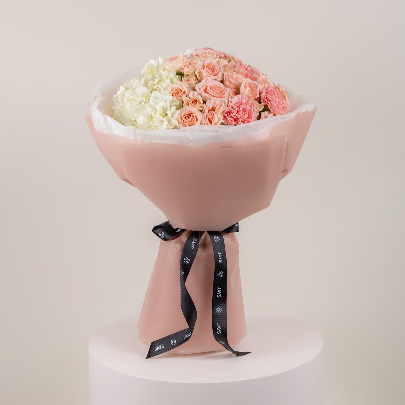 White & Pink Flower Bouquet