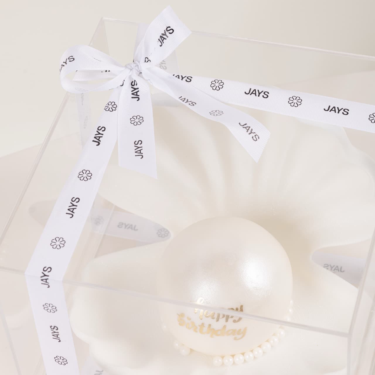 Pearl Cake - Happy Birthday