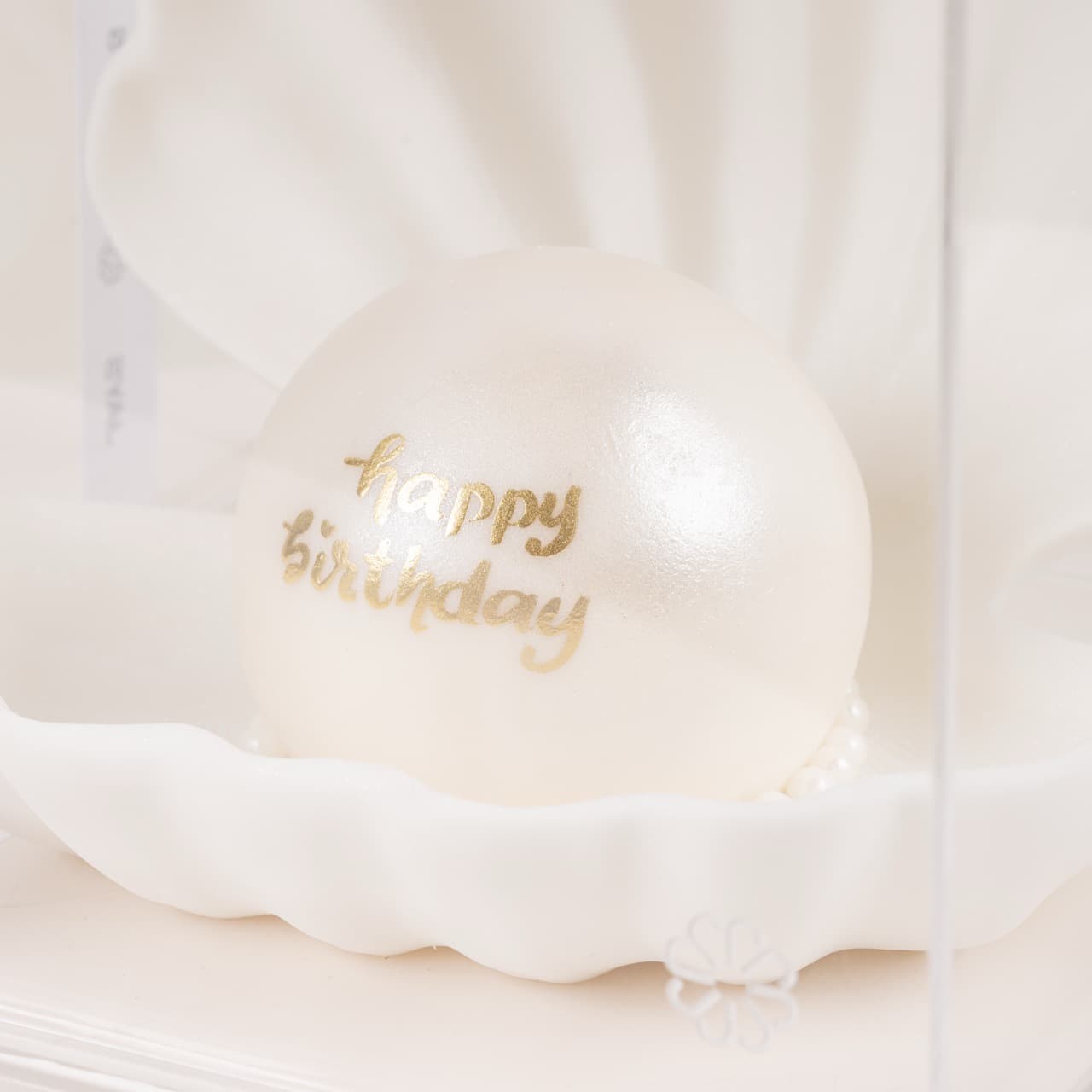 Pearl Cake - Happy Birthday