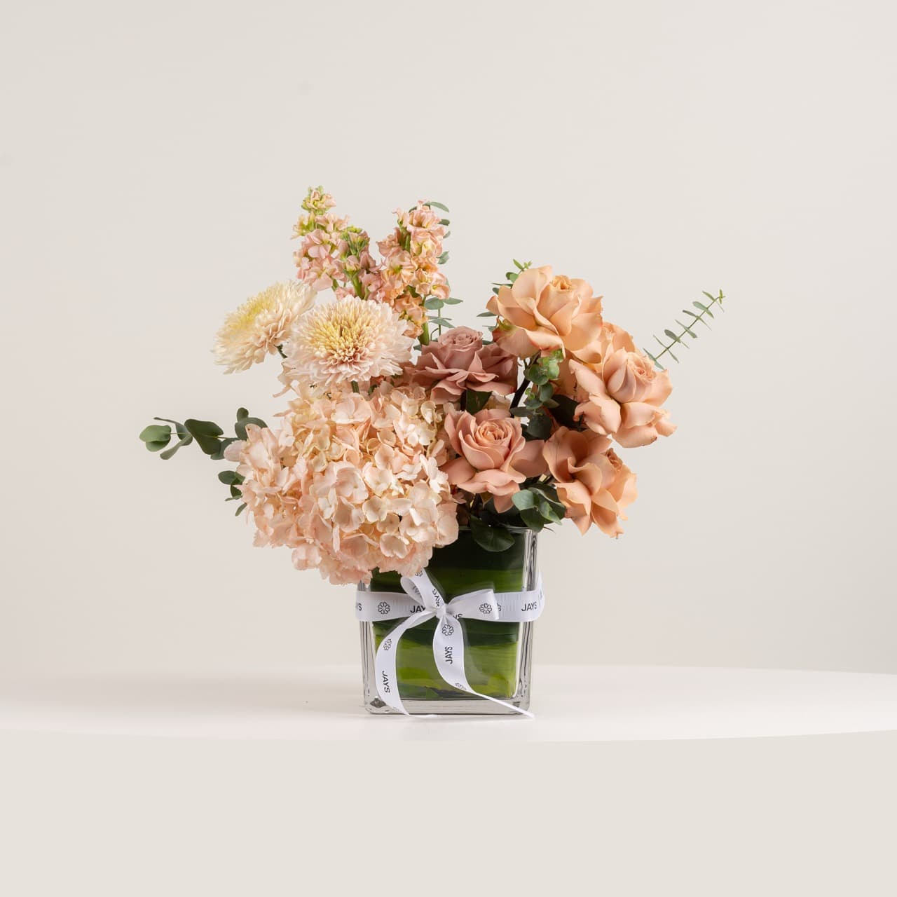 Peach Elegance Vase