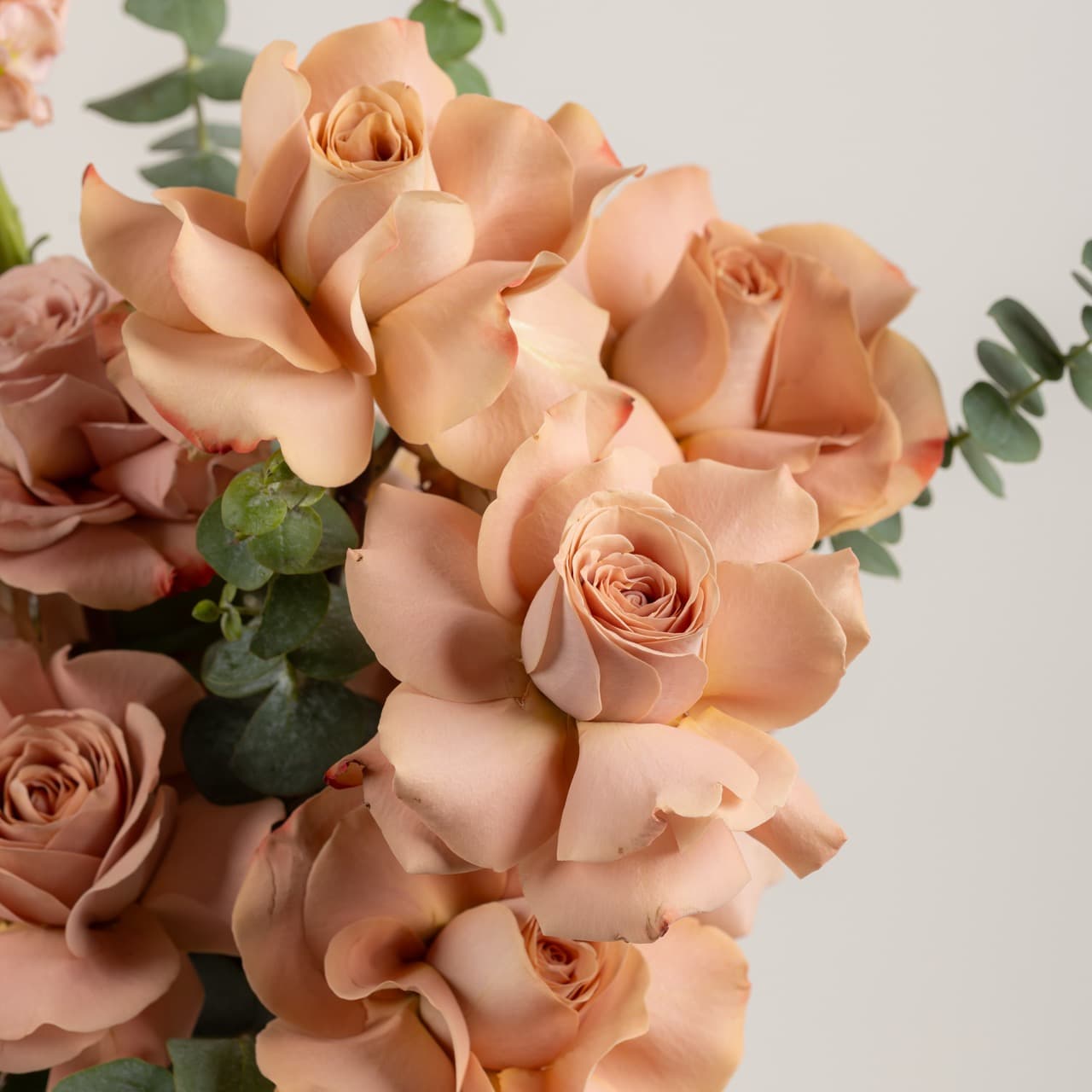 Peach Elegance Vase