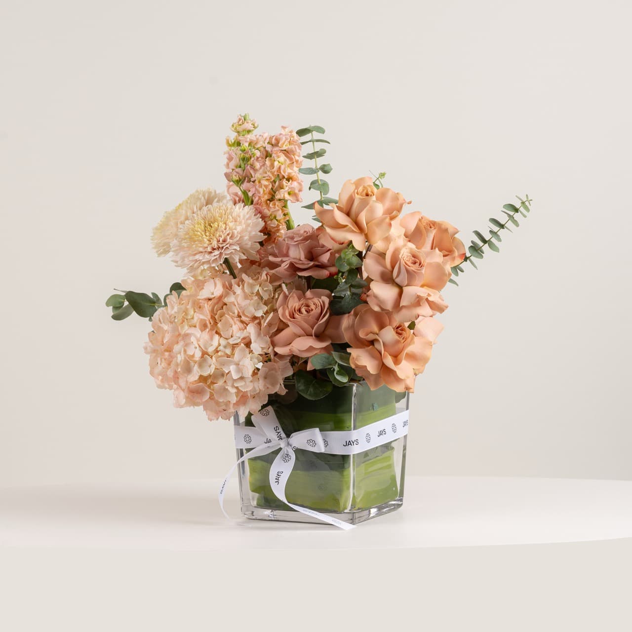 Peach Elegance Vase