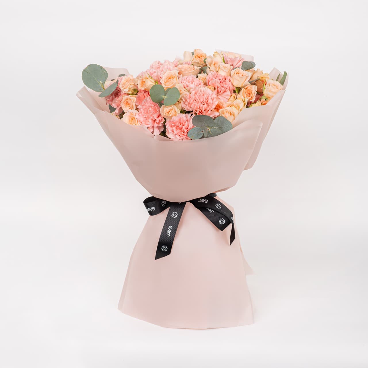 Warm Pink Flower Bouquet