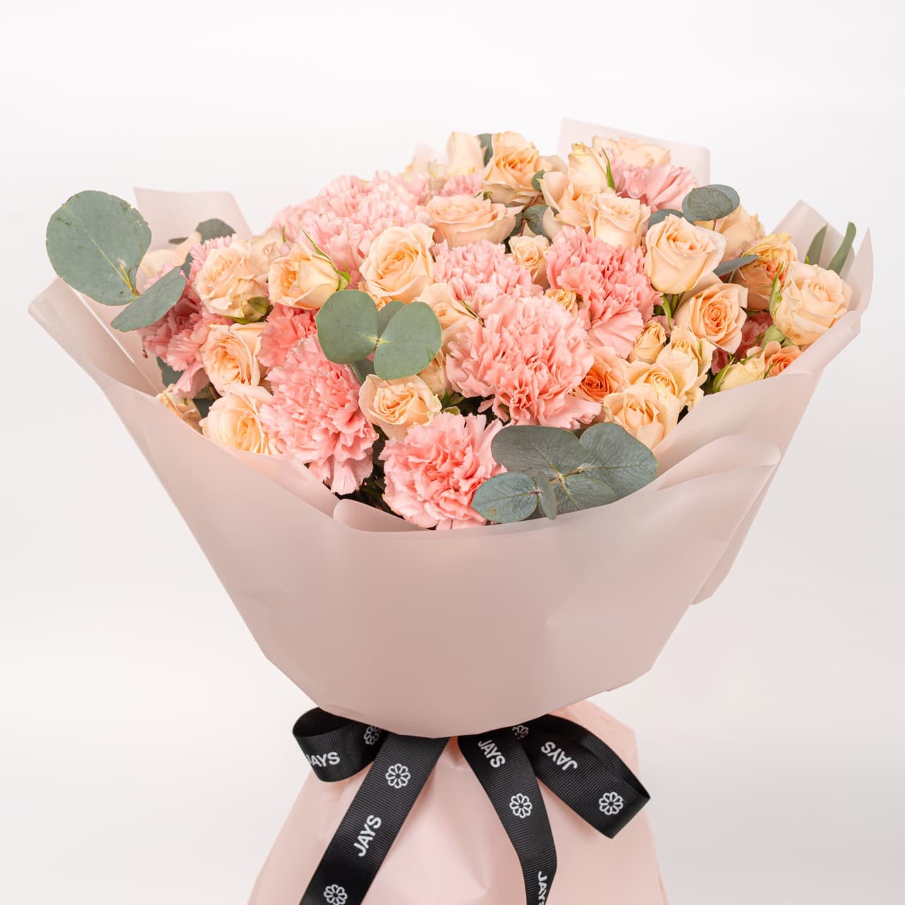 Warm Pink Flower Bouquet