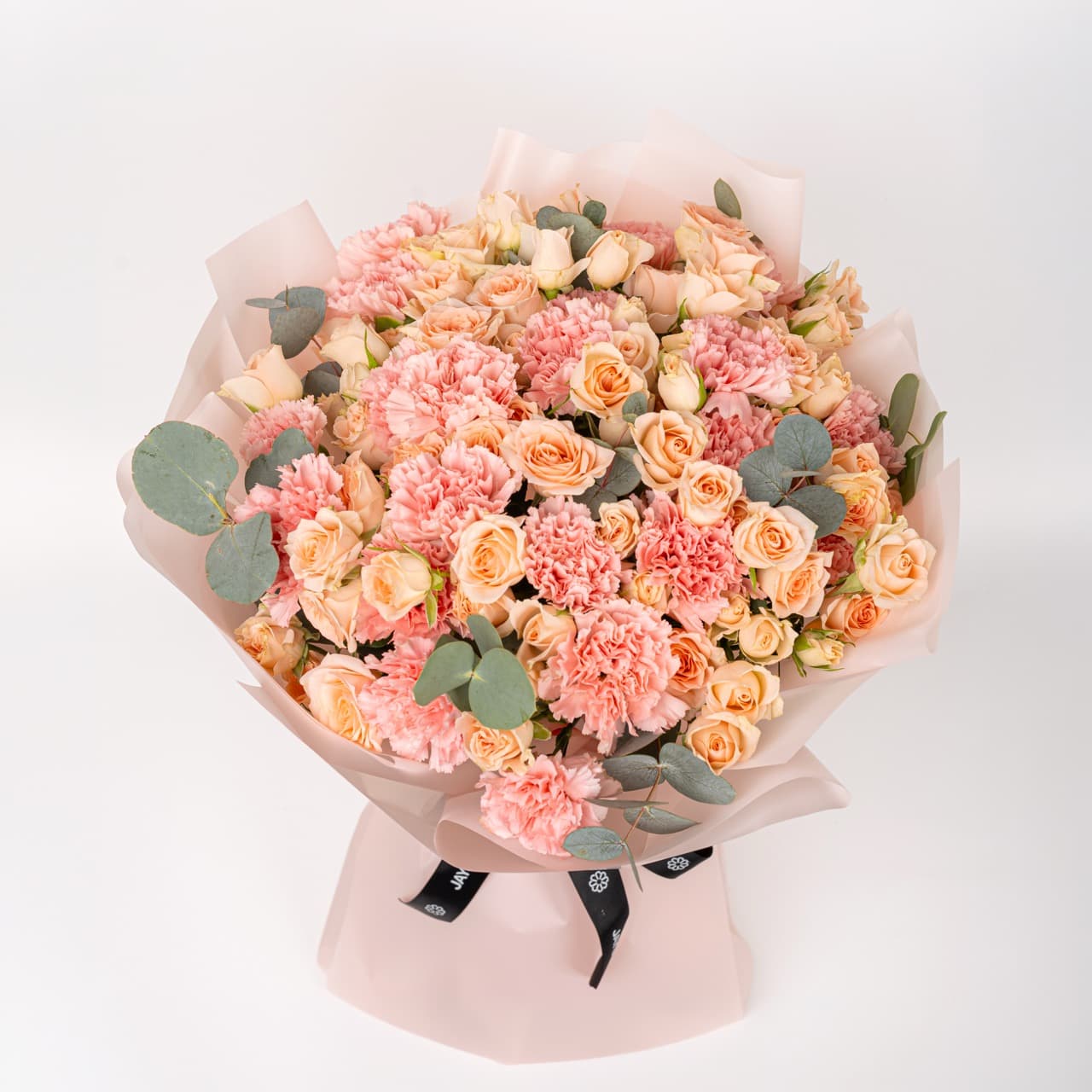 Warm Pink Flower Bouquet