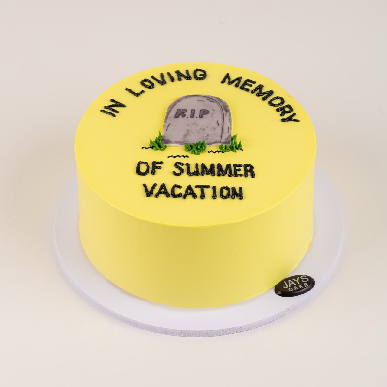 Goodbye Vacation Cake