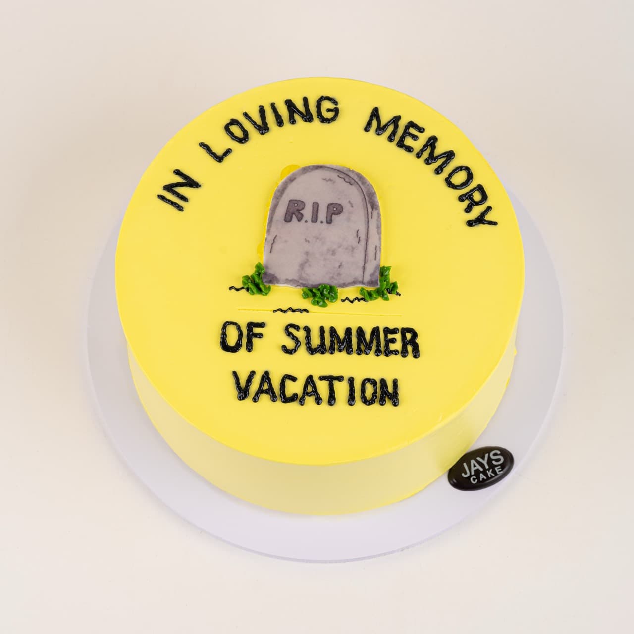 Goodbye Vacation Cake
