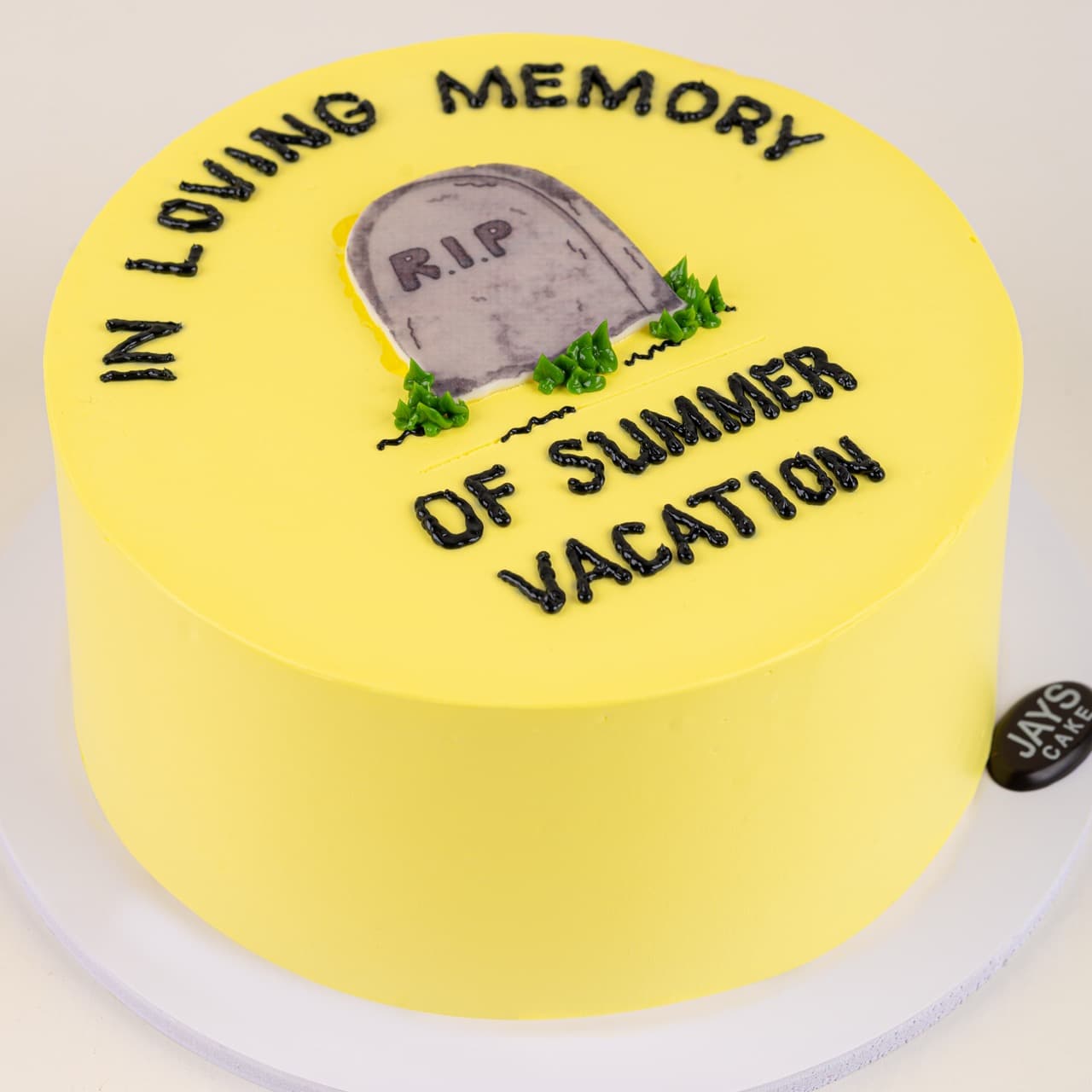 Goodbye Vacation Cake