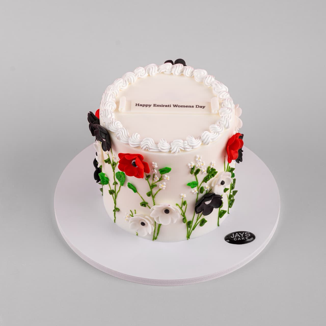 Emirati Women's Day Blooms Cake